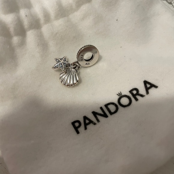 Pandora Jewelry - Pandora Starfish and Sea Shell dangle charm